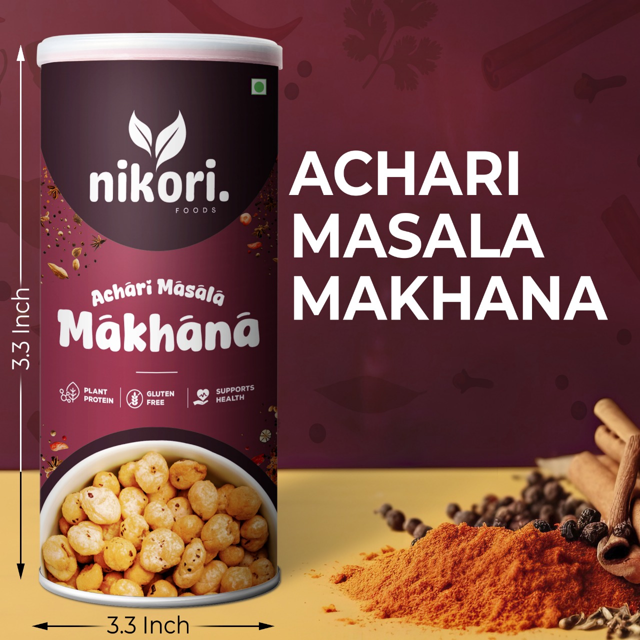 Achari Masala Makhana